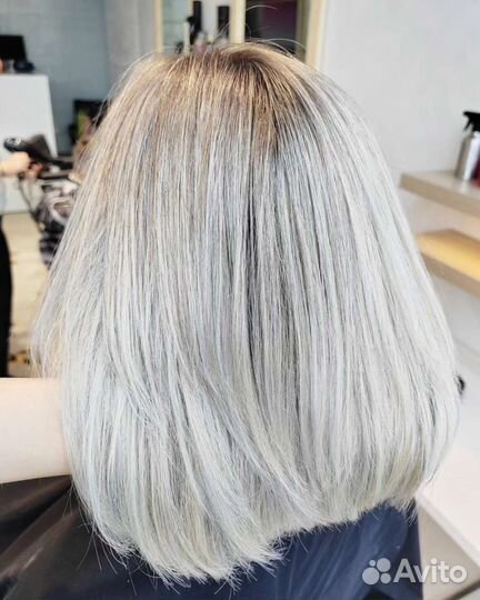 Сложное окрашивание волос, (Airtouch, Shatush)