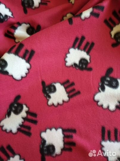 Ткань флис двусторонний 3 мм