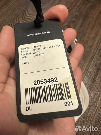 Кепка scania новая