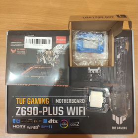 Комплект i7-12700kf + Z690 Asus TUF + 32Gb 6400