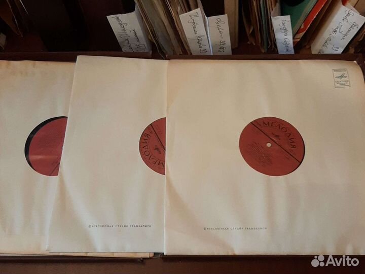 Опера Аида,виниловые пластинки