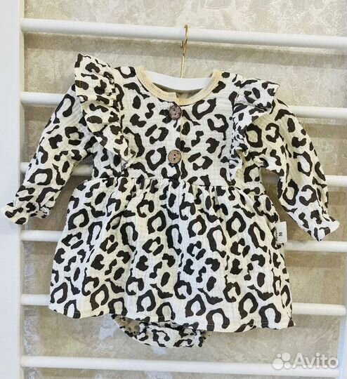 Боди платье на девочку