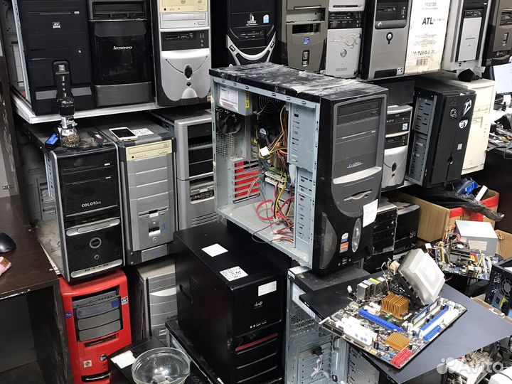 Корпуса для пк много