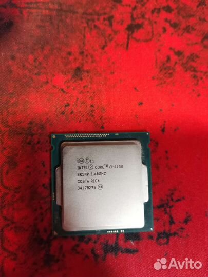 Процессор Intel core i3 4130