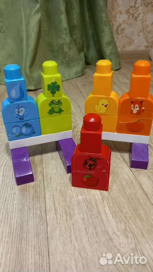 Конструктор mega bloks fisher price 21 деталь