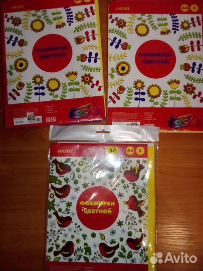 Фоамиран, цветная калька