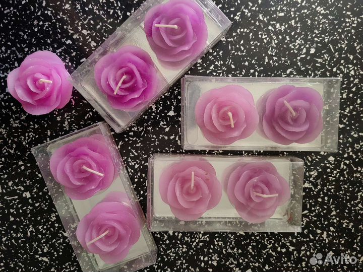 Свечи интерьерные декоративные