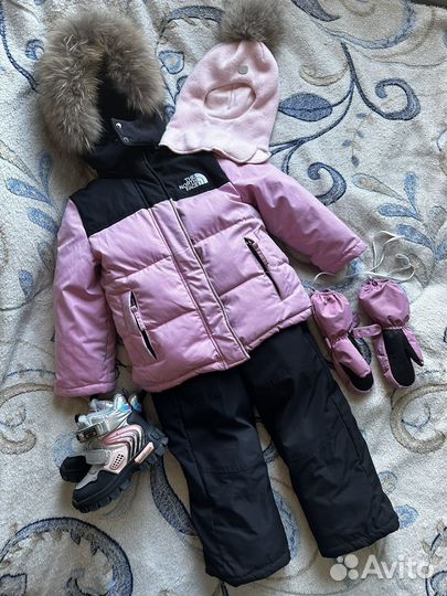 Зимний комплект для девочки 110