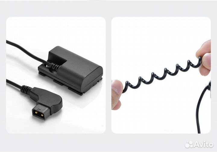 Адаптер питания Kingma LP-E6 D-Tap (каплер)