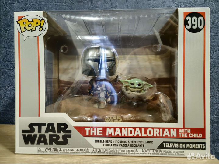 Funko POP The Mandalorian with the Child 390
