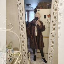 Шуба норковая Норковое пальто Орех 46 по 52р