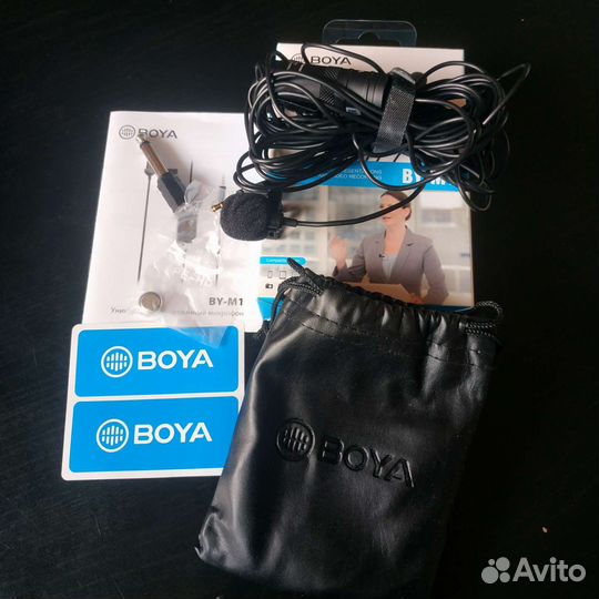 Микрофон петличный Boya BY-M1