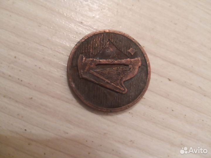 Монета жетон Арфа