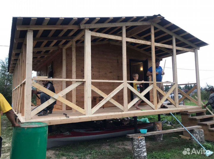 Строительство каркасных домов под ключ