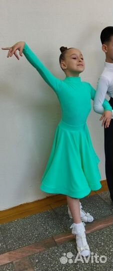 Платье для спортивных бальных танцев