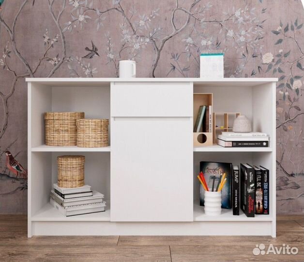 Тумба тв Охта 1204.1 Белый