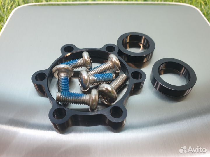 Перeдний адаптер пeреходник c 15х100мм нa 15х110мм