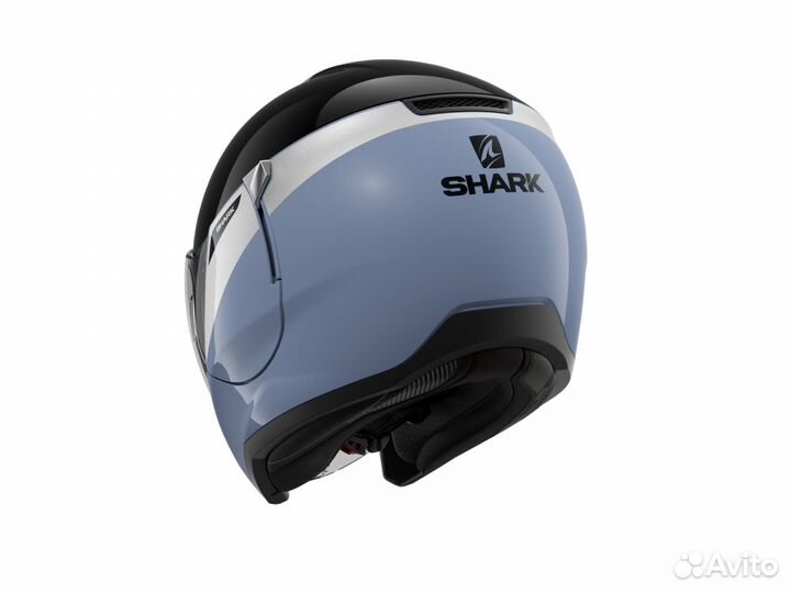 Мотошлем Shark citycruiser karonn Silver 2023