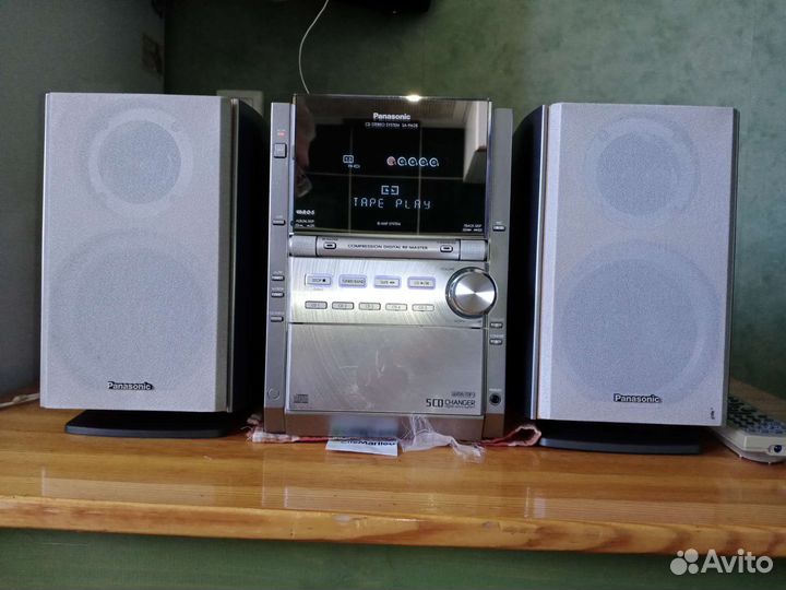 Музыкальный центр panasonic sa- pm28