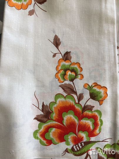 Скатерть лен СССР