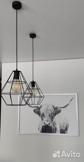 Подвес с лампочкой Эдисона