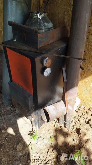Твердотопливный котел бу