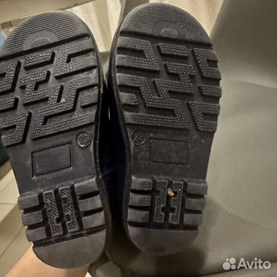 Детские резиновые сапоги 23 размер