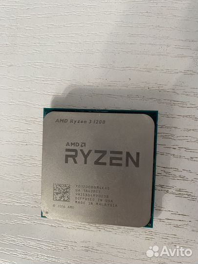 Процессор AMD ryzen 3 1200