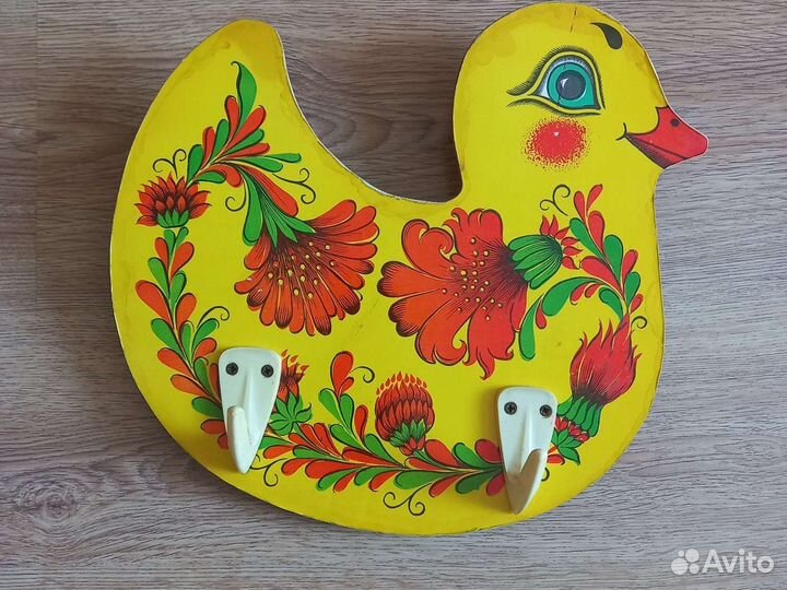 Вешалка настенная СССР Утенок