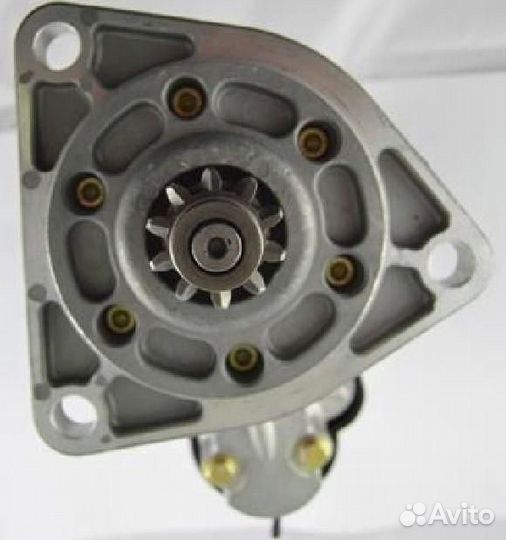 Стартер с редуктором на юмз (Д-65) 12V-4.9 кВт