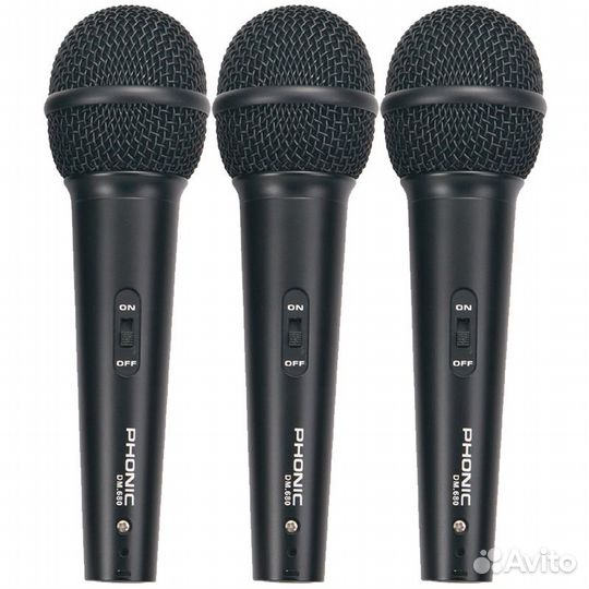 Комплект микрофонов phonic DM680 (3 pack)