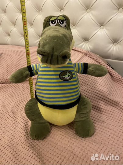 Крокодил мягкая игрушка 42см большая