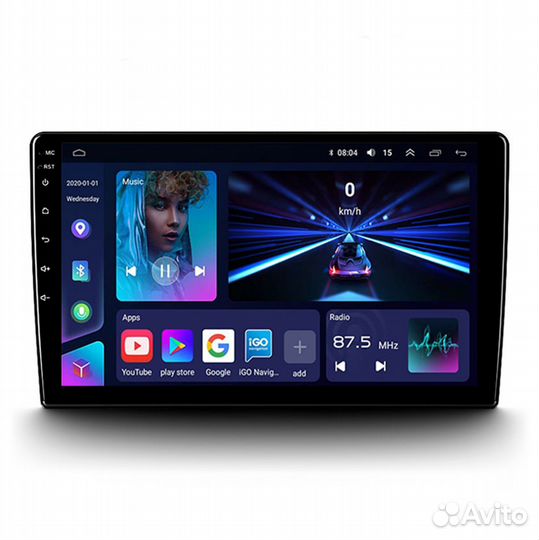 Магнитола Android 2/32 на Chevrolet Aveo
