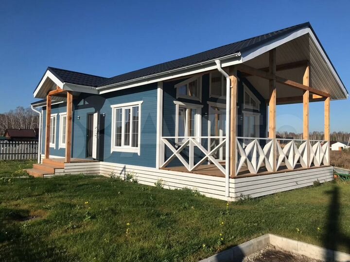 Дом 98 м² на участке 6 сот.