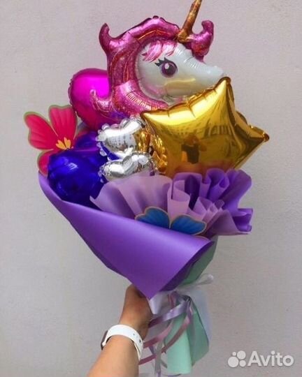 Букет из шаров для девочки