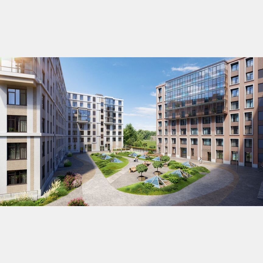 3-к. квартира, 80,6 м², 6/8 эт.