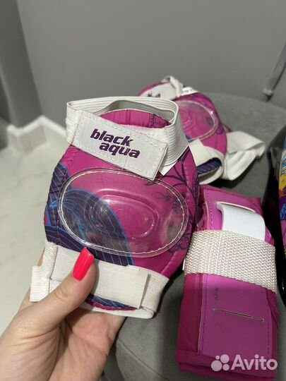 Ролики для девочки раздвижные с защитой