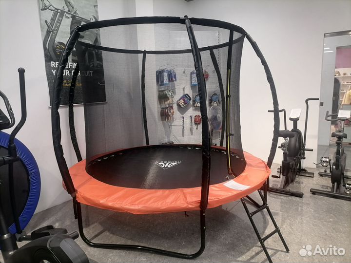 Батут DFC Trampoline Kengoo II 8FT