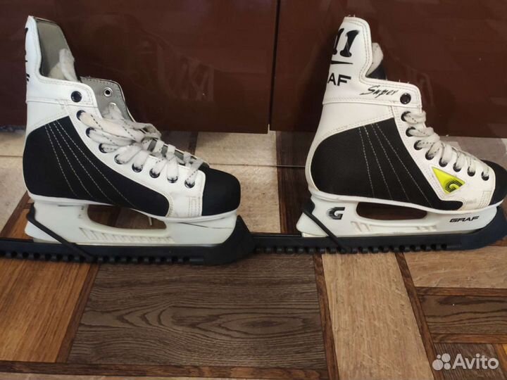 Коньки хоккейные graf