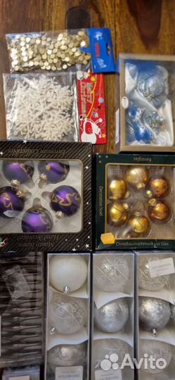 Елочные игрушки икея,красный куб