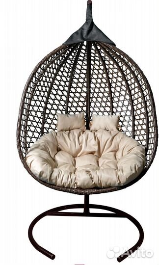 Кресло подвесное двойное Фиджи арт.J4423кор