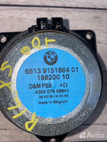 Динамик задний левый Bmw X5 E70 N52B30 2008