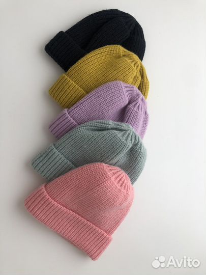 Шапка бини детская для мальчика и девочки