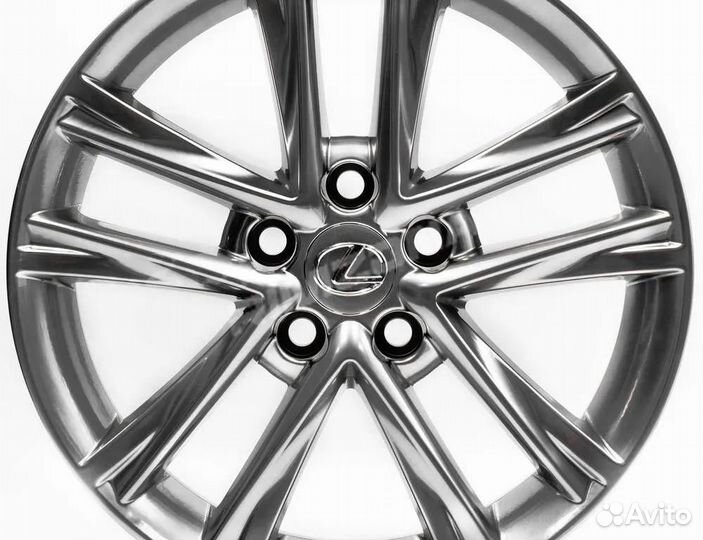 Литой диск в стиле Lexus R18 5x114.3. Стильный бре