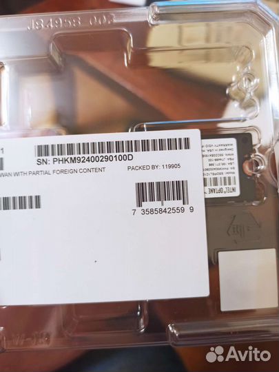 SSD intel Optane p4801x m.2 100gb