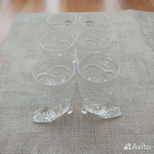 Хрустальные рюмки СССР, 30мл