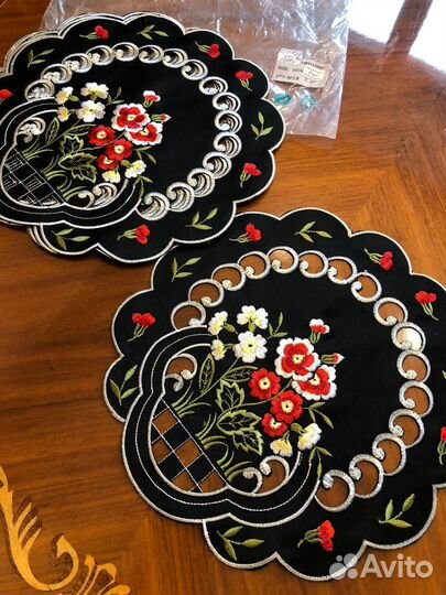 Салфетки сервировочные тканевые