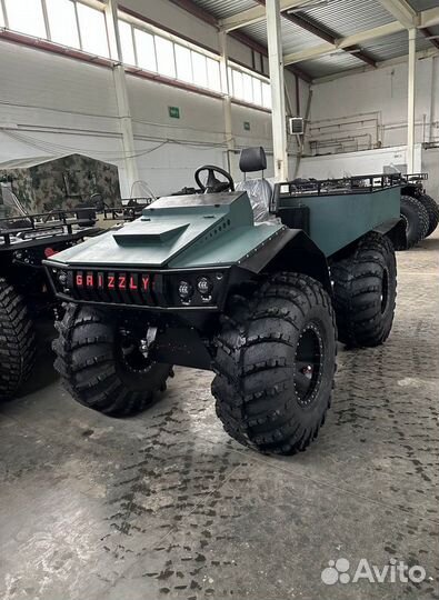 Квадроцикл переломка Grizzly (Снегоболотоход)