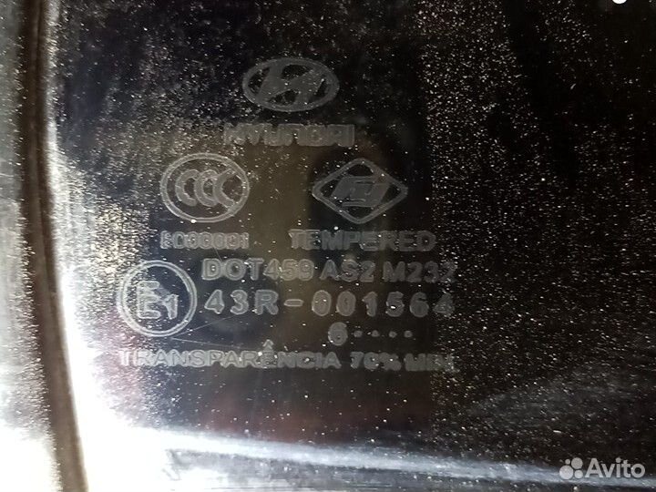 Форточка задняя правая Hyundai Accent