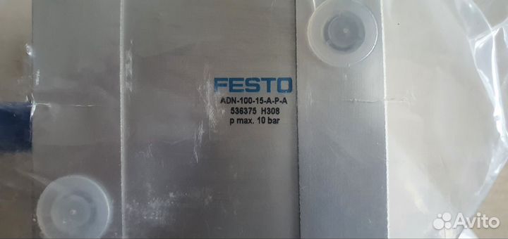 Компактный пневмоцилиндр Festo ADN-100-15-A-P-A